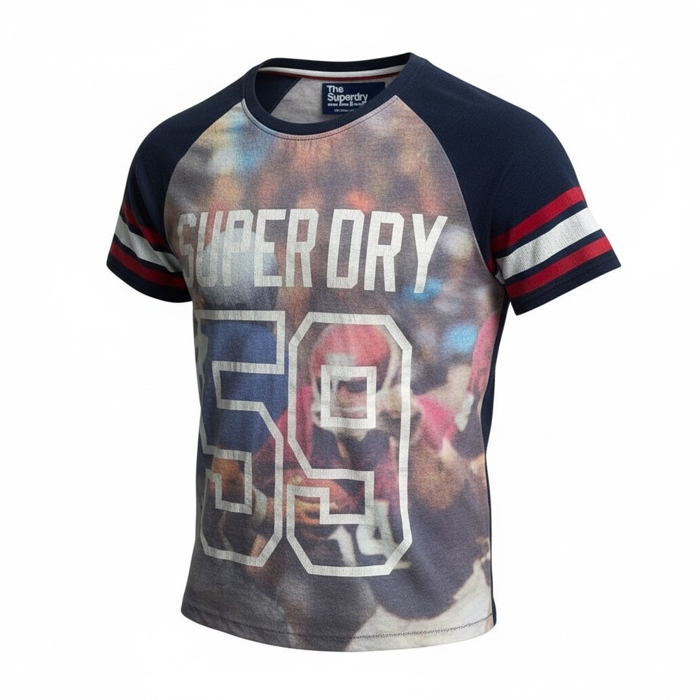 🧢 Vintage Superdry 59 Graphic Tee |Size L